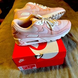 Nike Air Max 90's - 'Barely Rose' - Women's Size 11.5 - Men's Size 10